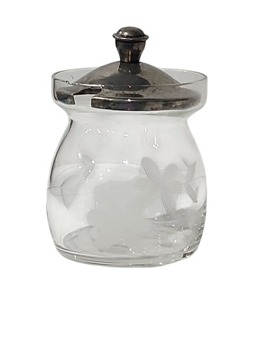 Tall clear crystal - tall, etched