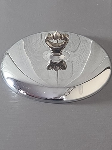 Beautiful antique silver lid - silver,